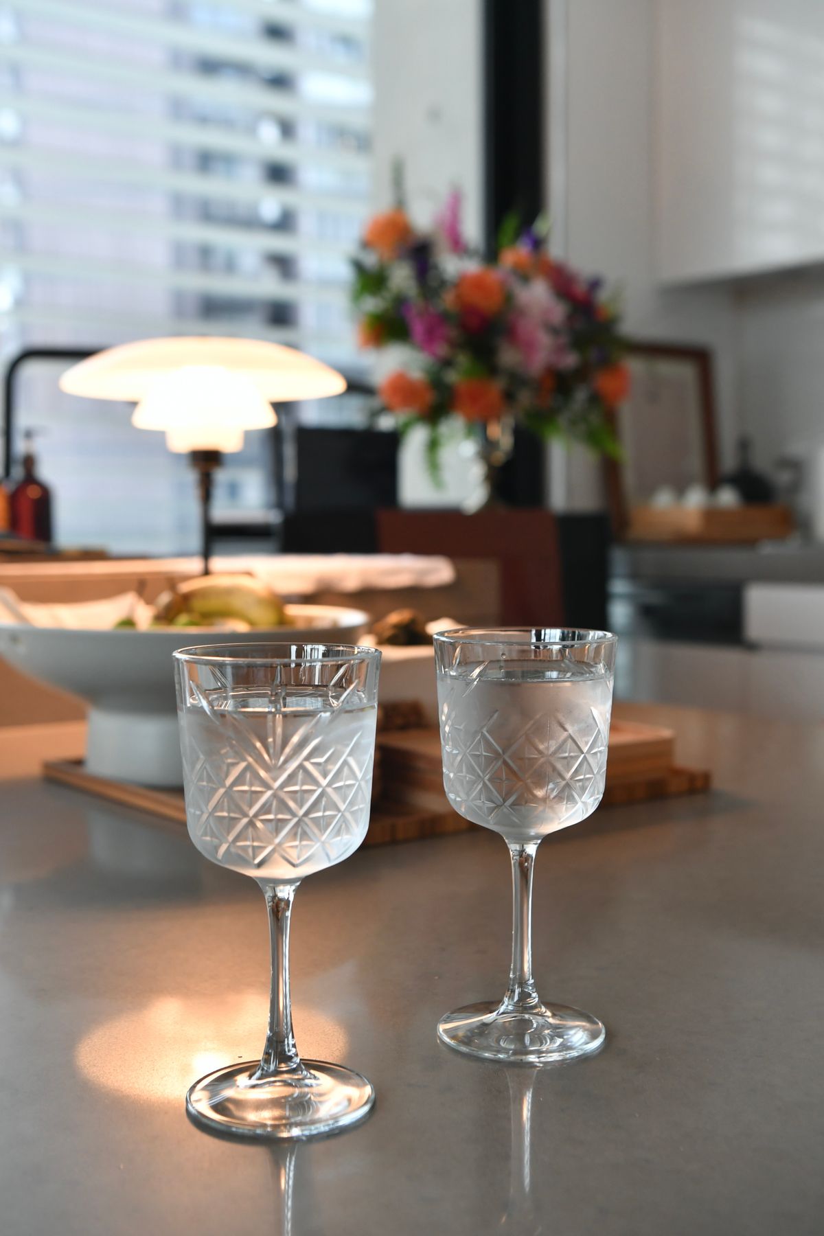 Sparkling, spot-free glassware with no cloudy mineral film, thanks to soft water