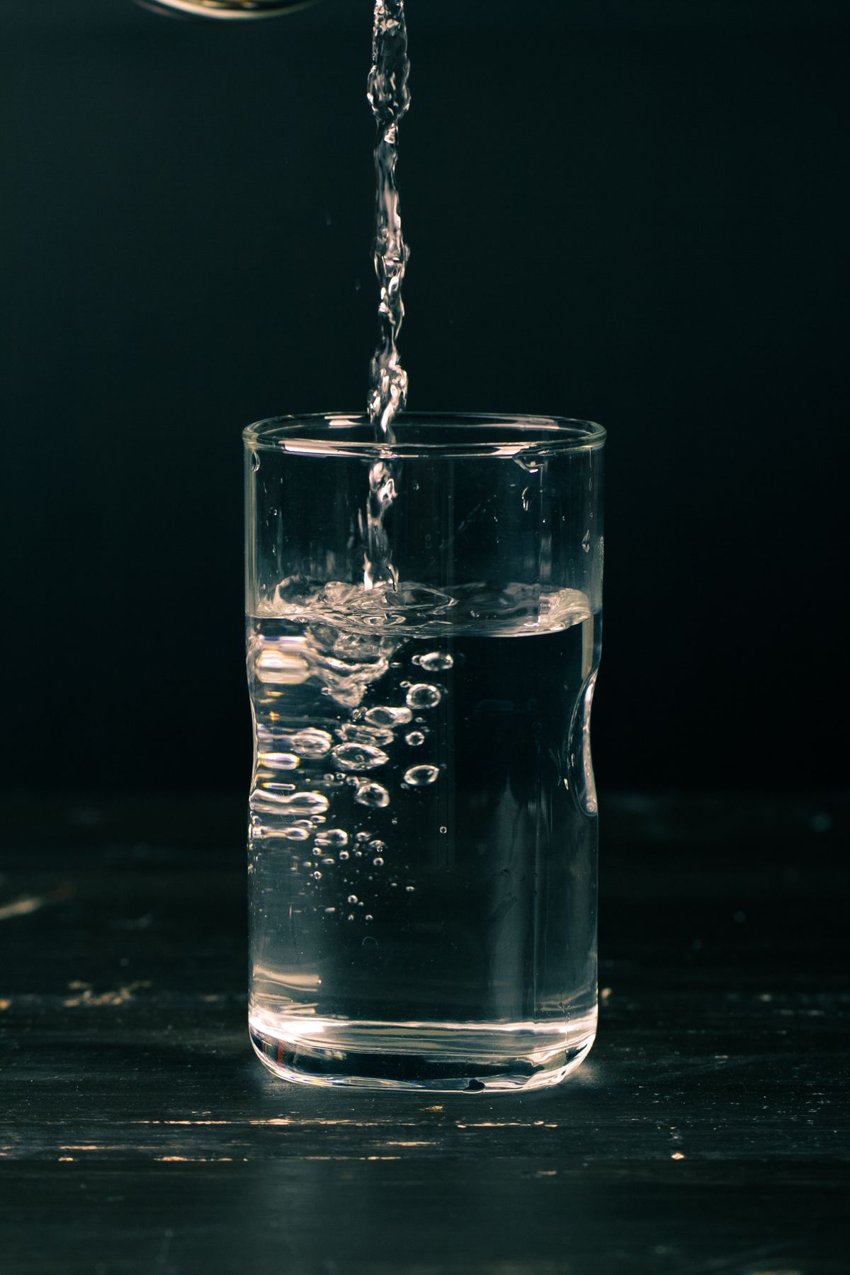 Glass of water for free in-home water testing in Jacksonville